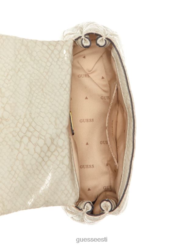 dema tepitud mini crossbody kott valge GUESS kotid naised BB4BB2805
