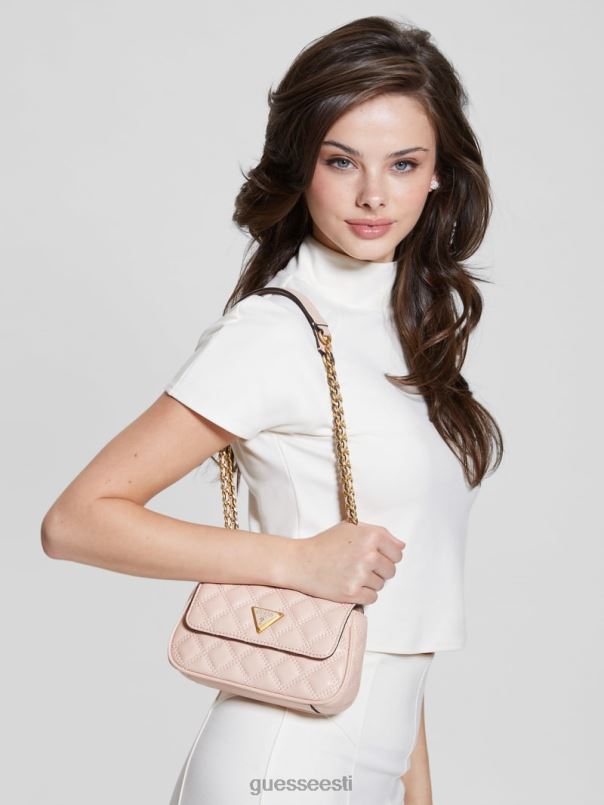 giully mini kabriolett ristkerega aprikoosi kreem GUESS kotid naised BB4BB2853