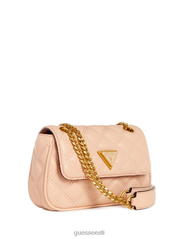 giully mini kabriolett ristkerega aprikoosi kreem GUESS kotid naised BB4BB2853