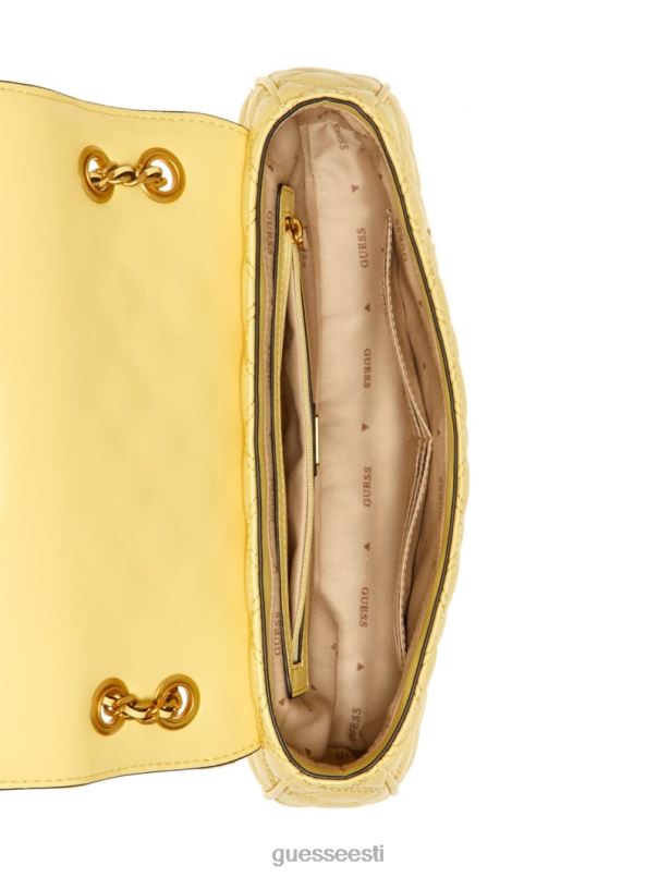 giully tepitud kabriolett ristkorpus kollane GUESS kotid naised BB4BB2766