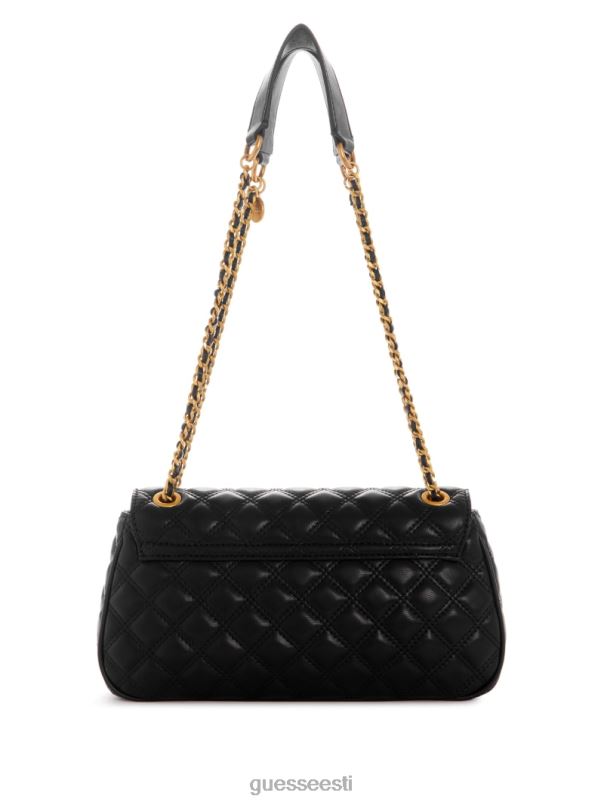 giully tepitud kabriolett ristkorpus must lilletrükk GUESS kotid naised BB4BB2872