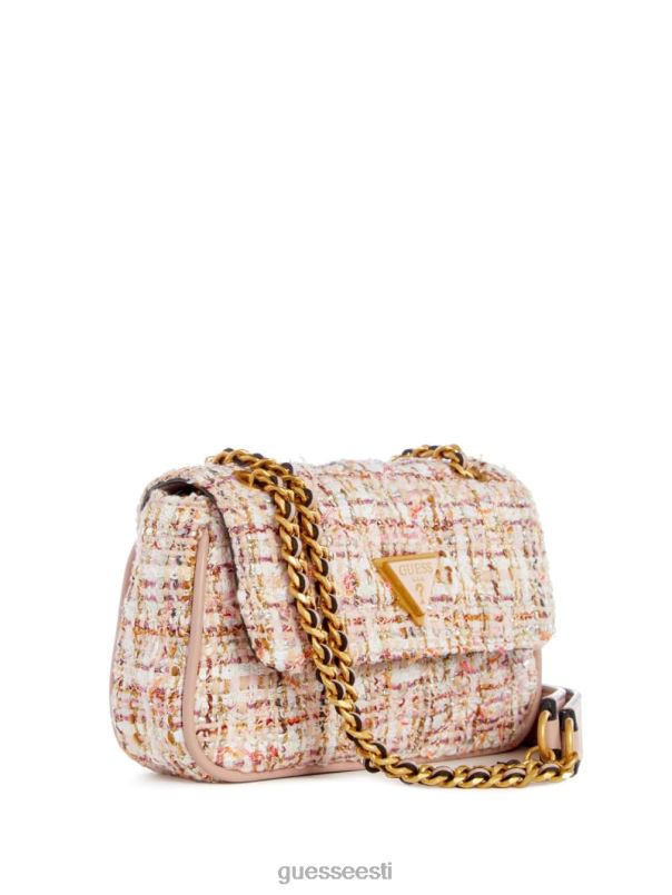 giully tweed mini kabriolett ristkerega asp roheline GUESS kotid naised BB4BB2833