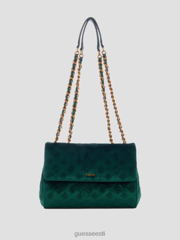 inia sametist kabriolett ristkorpus roheline GUESS kotid naised BB4BB2938