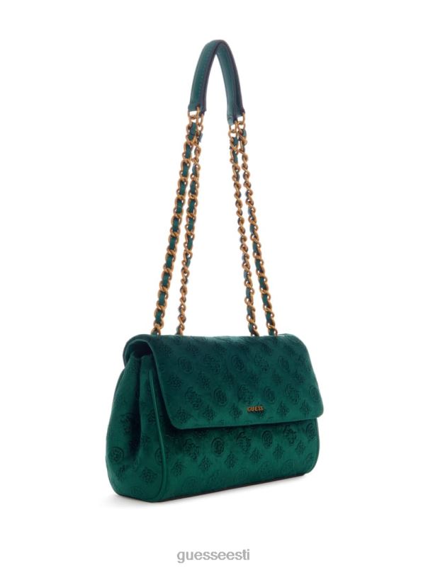 inia sametist kabriolett ristkorpus roheline GUESS kotid naised BB4BB2938