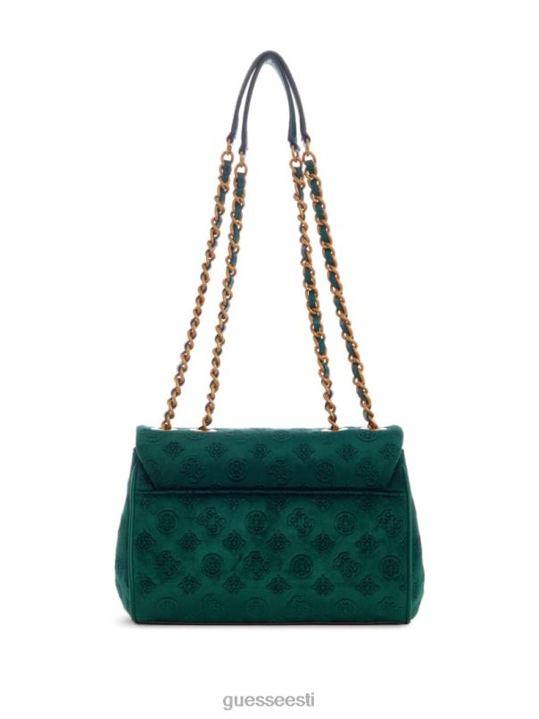 inia sametist kabriolett ristkorpus roheline GUESS kotid naised BB4BB2938