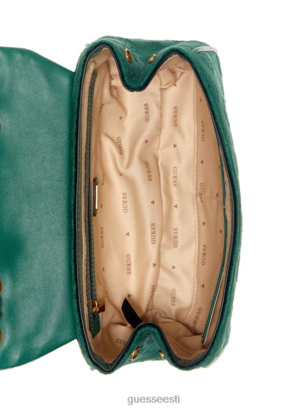 inia sametist kabriolett ristkorpus roheline GUESS kotid naised BB4BB2938