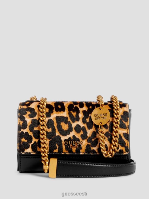 iseline zebra mini crossbody kott leopard GUESS kotid naised BB4BB2806