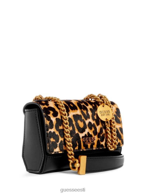 iseline zebra mini crossbody kott leopard GUESS kotid naised BB4BB2806
