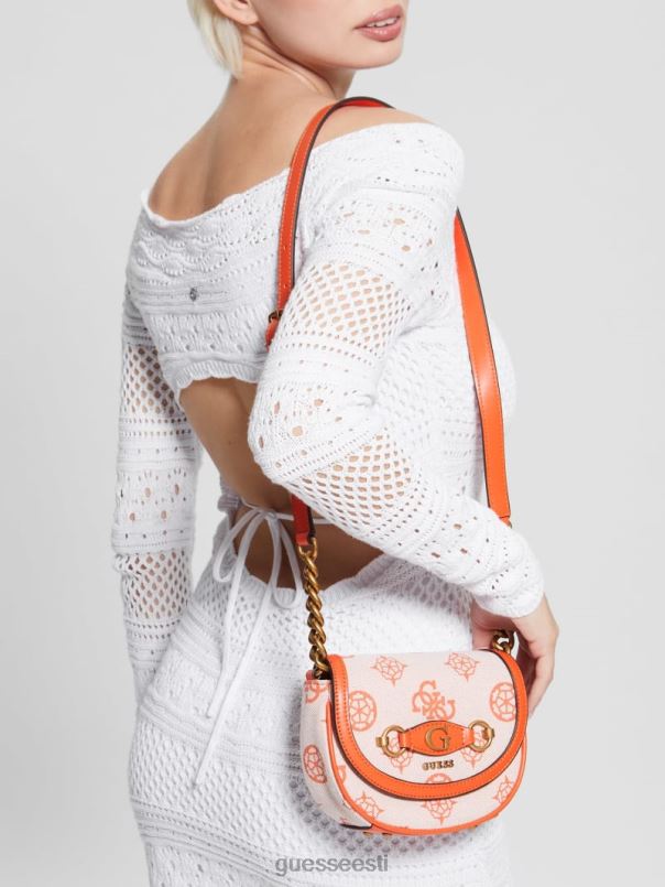 izzy logoga mini crossbody oranž/heleoranž GUESS kotid naised BB4BB3253