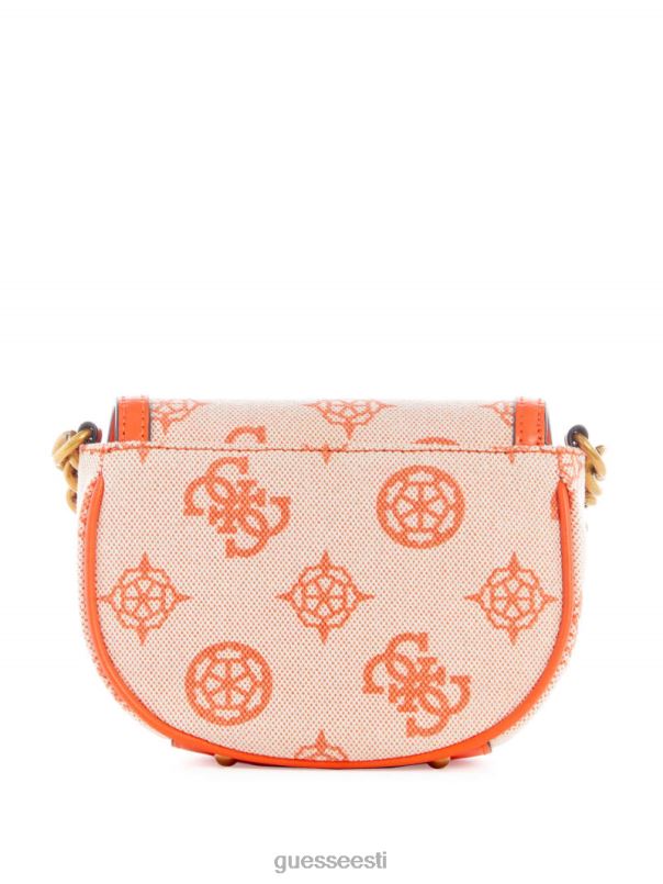 izzy logoga mini crossbody oranž/heleoranž GUESS kotid naised BB4BB3253