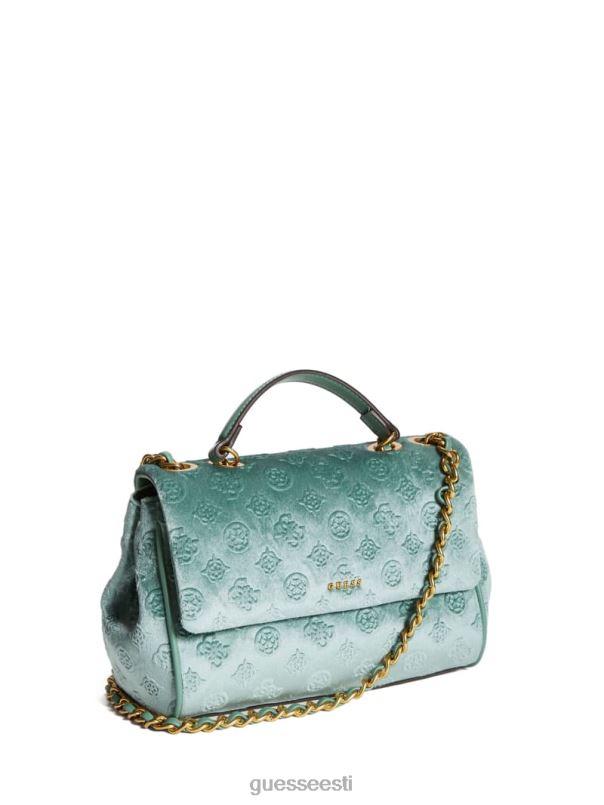 kimi logo kabriolett ristkorpus aqua GUESS kotid naised BB4BB2917