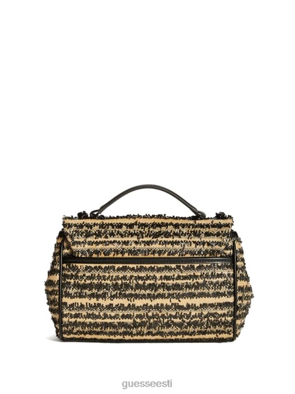 kimi väike kabriolett ristkerega must lilletrükk GUESS kotid naised BB4BB2899