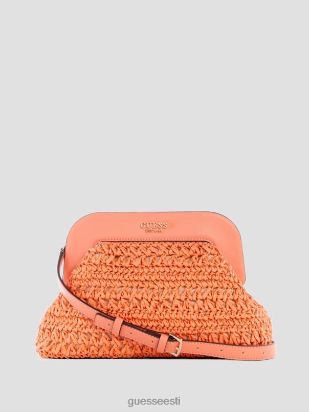 liguria heegeldatud õlest raami sidur korallid GUESS kotid naised BB4BB2966