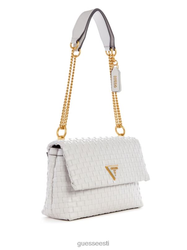 lisbet kootud kabriolett ristkorpus valge GUESS kotid naised BB4BB2808