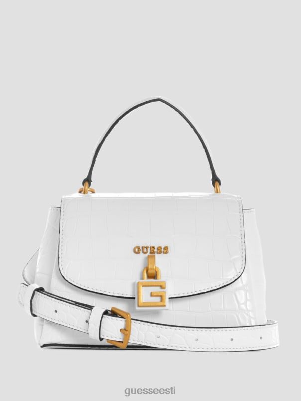 montreal faux-crocodile mini crossbody valge multi GUESS kotid naised BB4BB2869