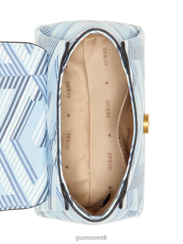 montreal g cube mini crossbody jääsinine logo GUESS kotid naised BB4BB2774