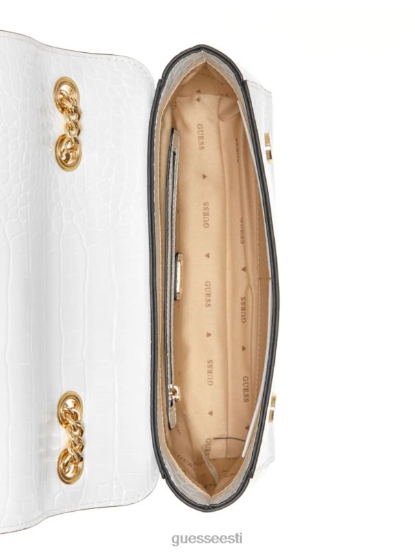 nell croc kabriolett crossbody valge multi GUESS kotid naised BB4BB2812