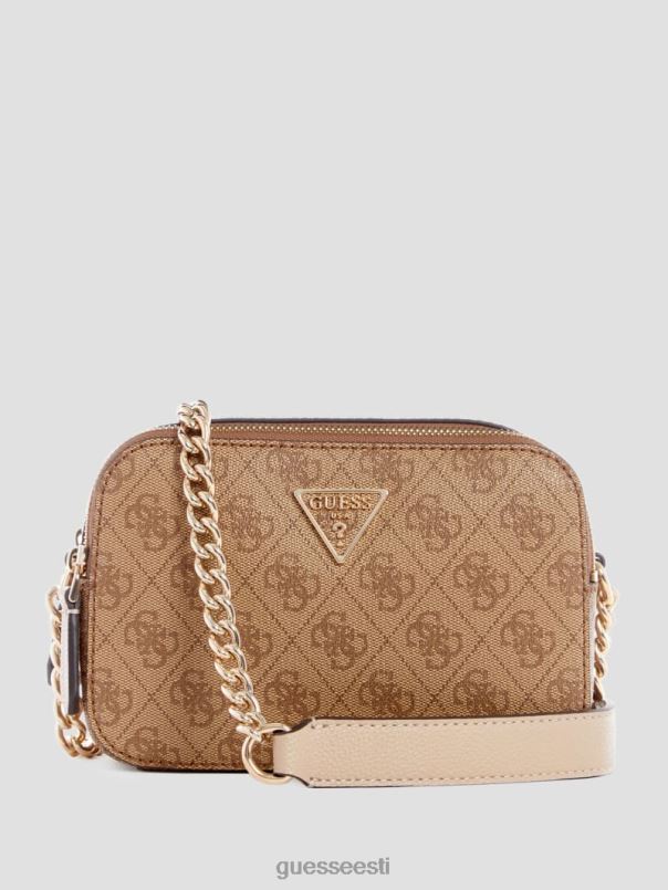 noelle quatto g kaamera crossbody latte logo GUESS kotid naised BB4BB2862