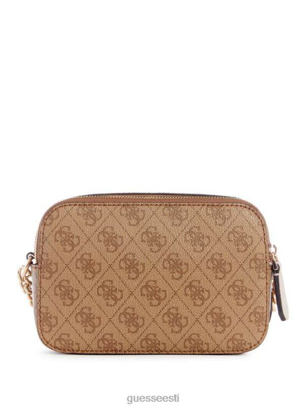 noelle quatto g kaamera crossbody latte logo GUESS kotid naised BB4BB2862