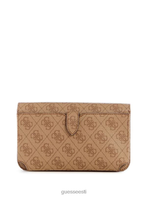 noelle quattro g crossbody organisator rahakott latte logo GUESS kotid naised BB4BB3152