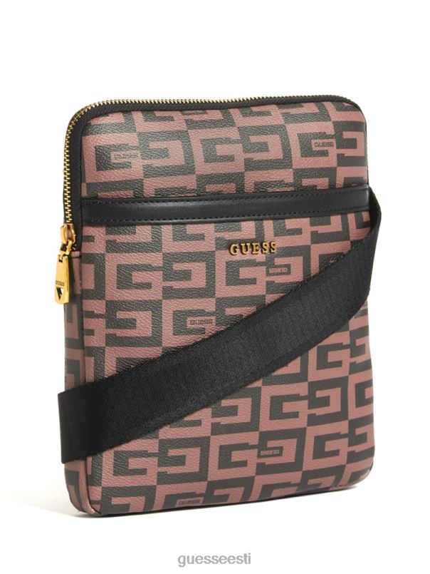 põgeneda lame ristkeha pruun GUESS kotid naised BB4BB3258