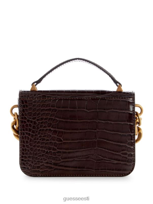 retour mini top hand crossbody espresso GUESS kotid naised BB4BB2876