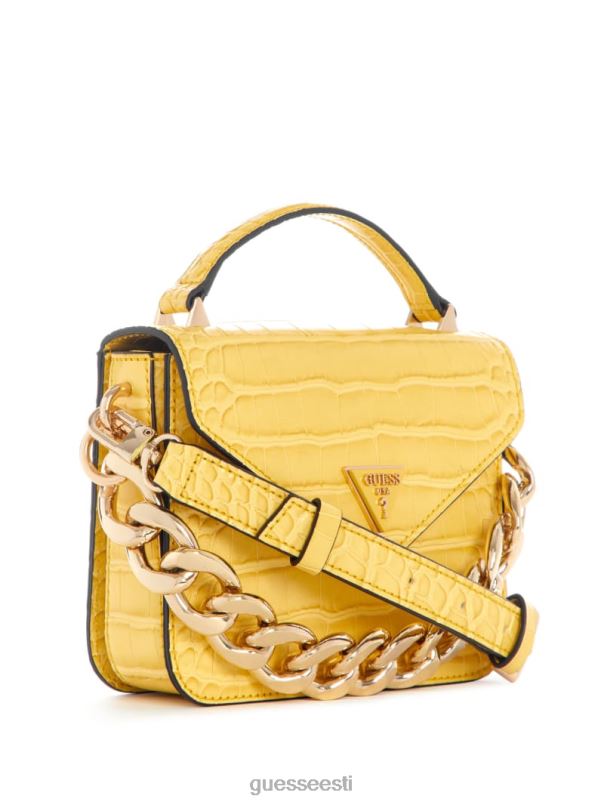 retour mini top hand crossbody kollane GUESS kotid naised BB4BB2847