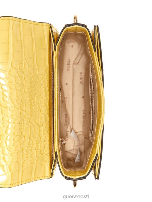 retour mini top hand crossbody kollane GUESS kotid naised BB4BB2847
