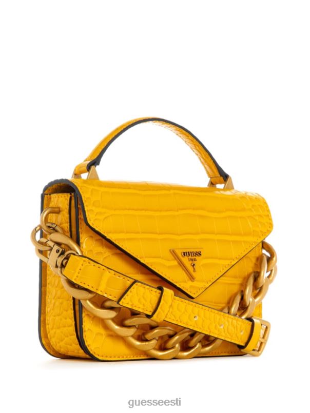 retour mini top hand crossbody kollane GUESS kotid naised BB4BB2893