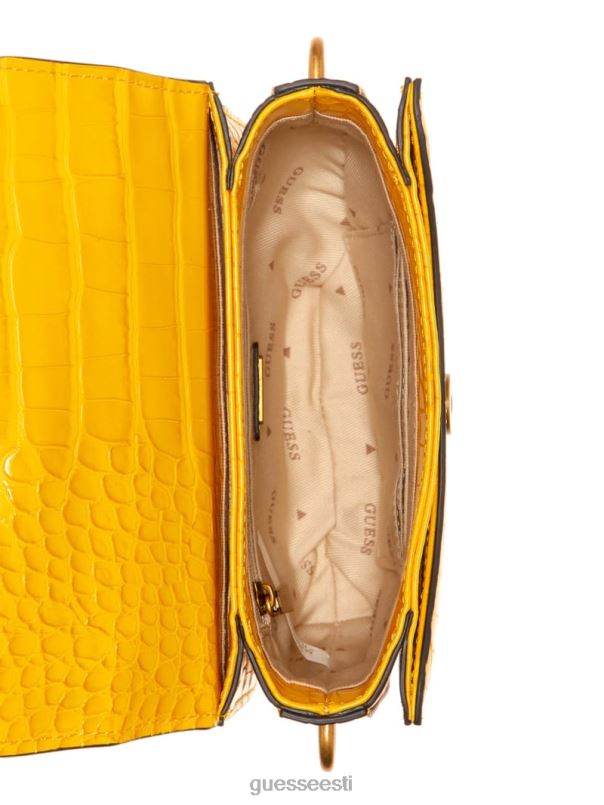 retour mini top hand crossbody kollane GUESS kotid naised BB4BB2893