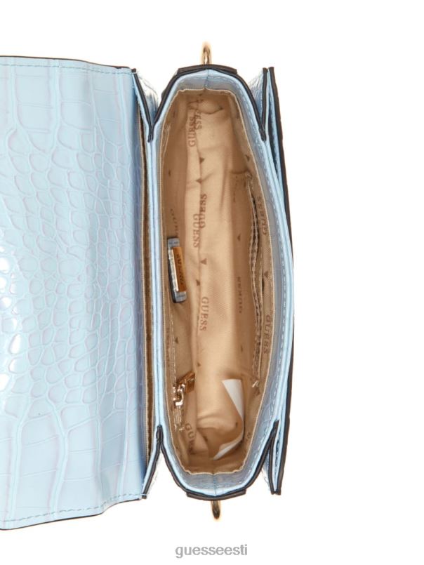 retour mini top hand crossbody pulber sinine GUESS kotid naised BB4BB2861