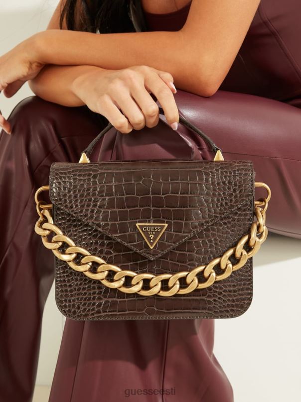 tagasikäigu ülemine käepide ristkorpus espresso GUESS kotid naised BB4BB2845