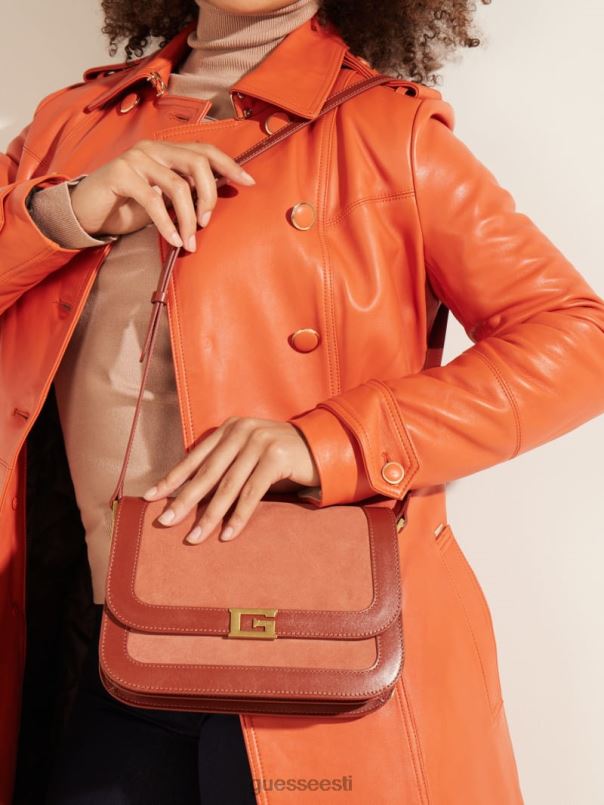 thea mini klapp nahast crossbody rus GUESS kotid naised BB4BB2916