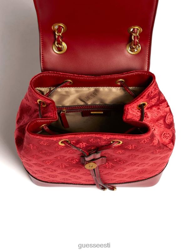 kimi sametist seljakott must autentne kortsupesu GUESS kotid naised BB4BB3216