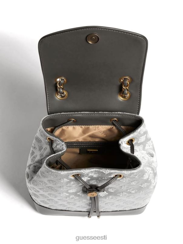 kimi sametist seljakott roosa kuld/suitsuhall GUESS kotid naised BB4BB3212