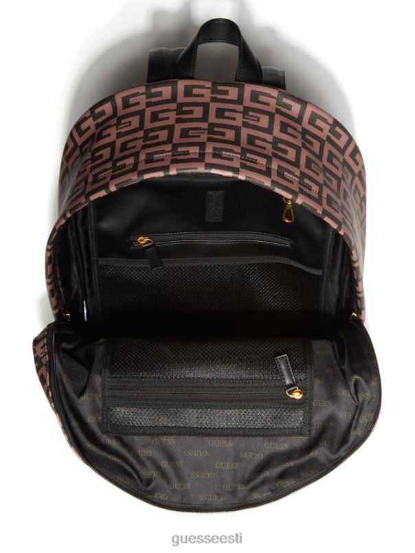 põgenemise kompaktne seljakott pruun GUESS kotid naised BB4BB3249