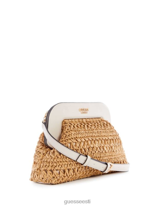 liguria heegeldatud õlest raami sidur valge GUESS kotid naised BB4BB2911