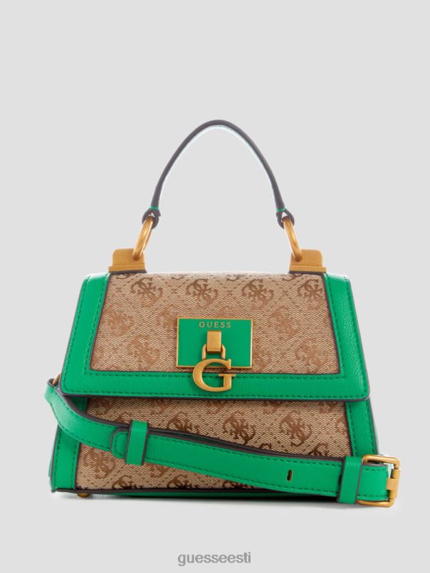 stephi žakaarmadratsi logoga mikro minikott roheline GUESS kotid naised BB4BB2968