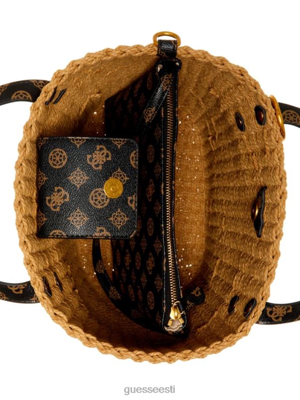 Lilica poeskäija tassik pruun multi GUESS kotid naised BB4BB3104