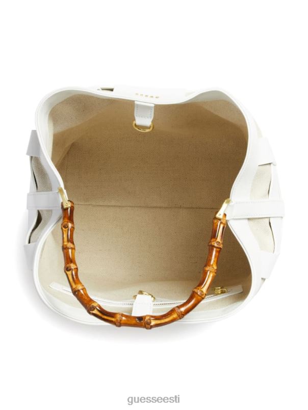 aida kootud nahast hulkurkott valge multi GUESS kotid naised BB4BB2838