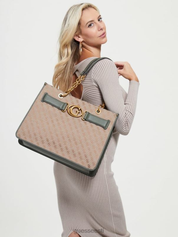 aviana tote latte/oliiv GUESS kotid naised BB4BB3109