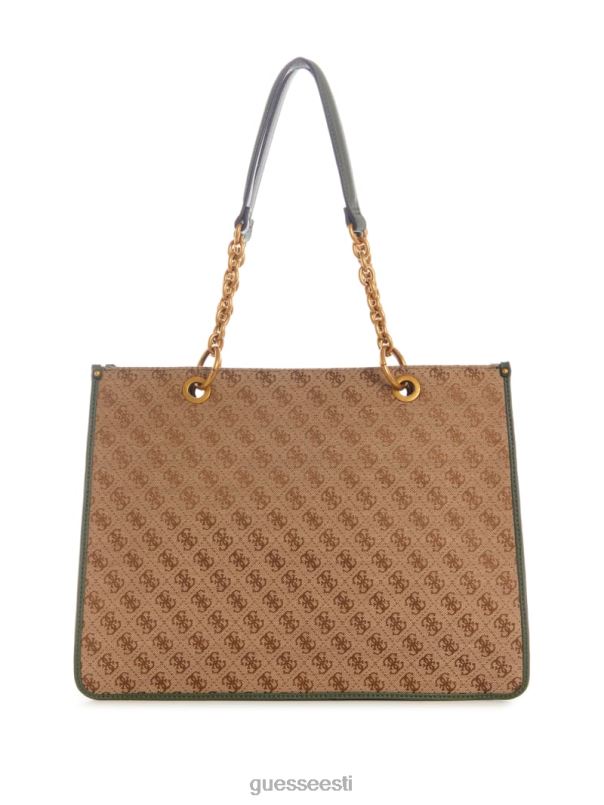 aviana tote latte/oliiv GUESS kotid naised BB4BB3109
