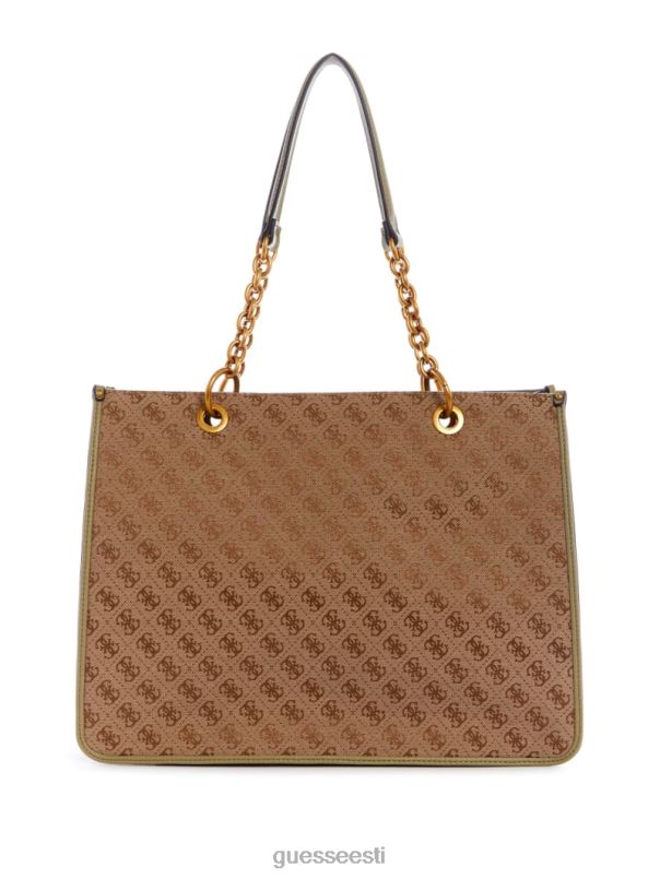 aviana tote latte/seladon GUESS kotid naised BB4BB3115