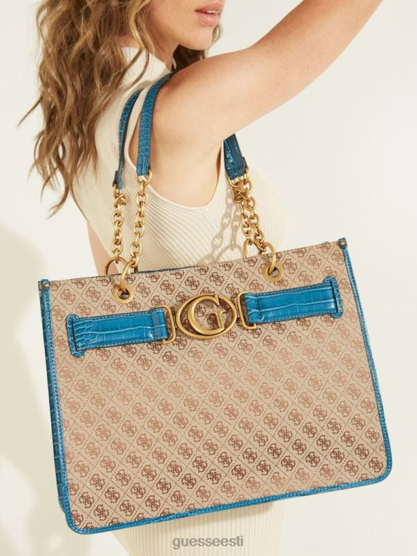 aviana tote latte/sinine GUESS kotid naised BB4BB3121