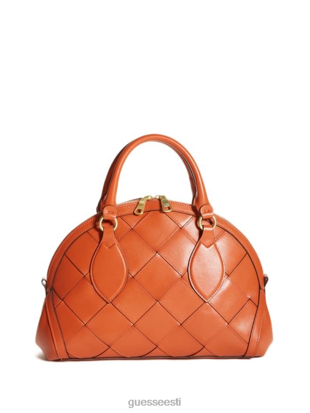 giorgia nahast kuppel oranž GUESS kotid naised BB4BB3087