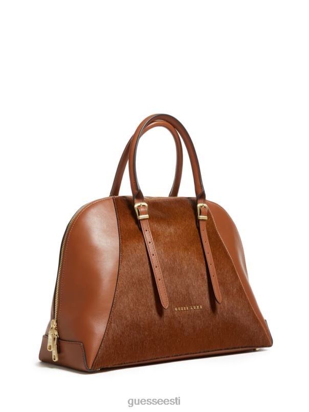 lady luxe nahast kuppel pruun GUESS kotid naised BB4BB3086