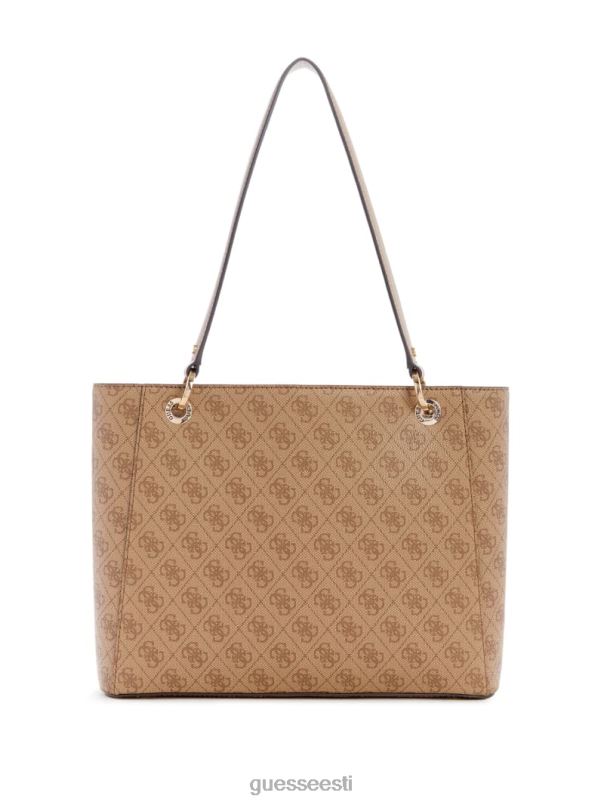 noelle quattro g noel tote latte logo GUESS kotid naised BB4BB3232