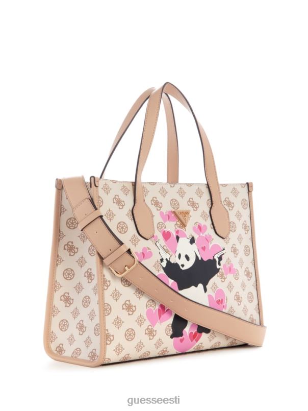 panda graffiti kunsti kandik laadija pesu GUESS kotid naised BB4BB2873