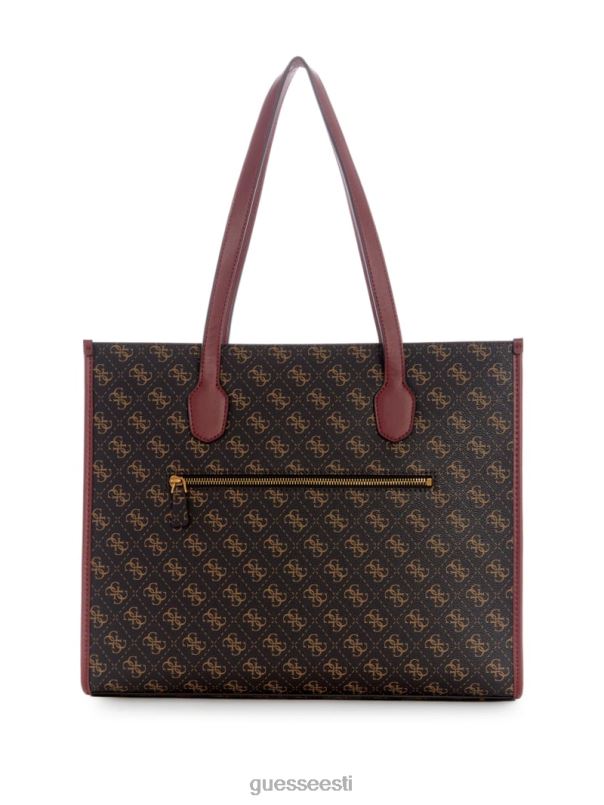 silvana logoga kandik pruun logo/merlot GUESS kotid naised BB4BB3241