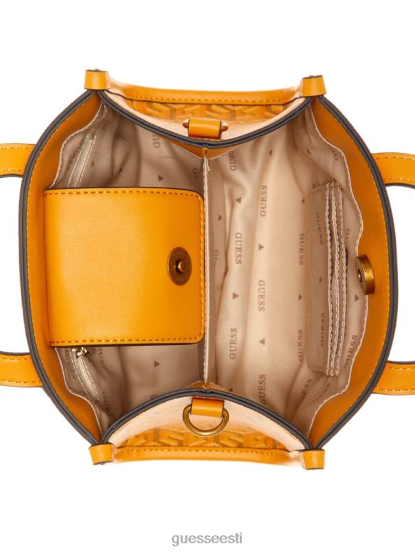 silvana minikotid kollane logo GUESS kotid naised BB4BB2884